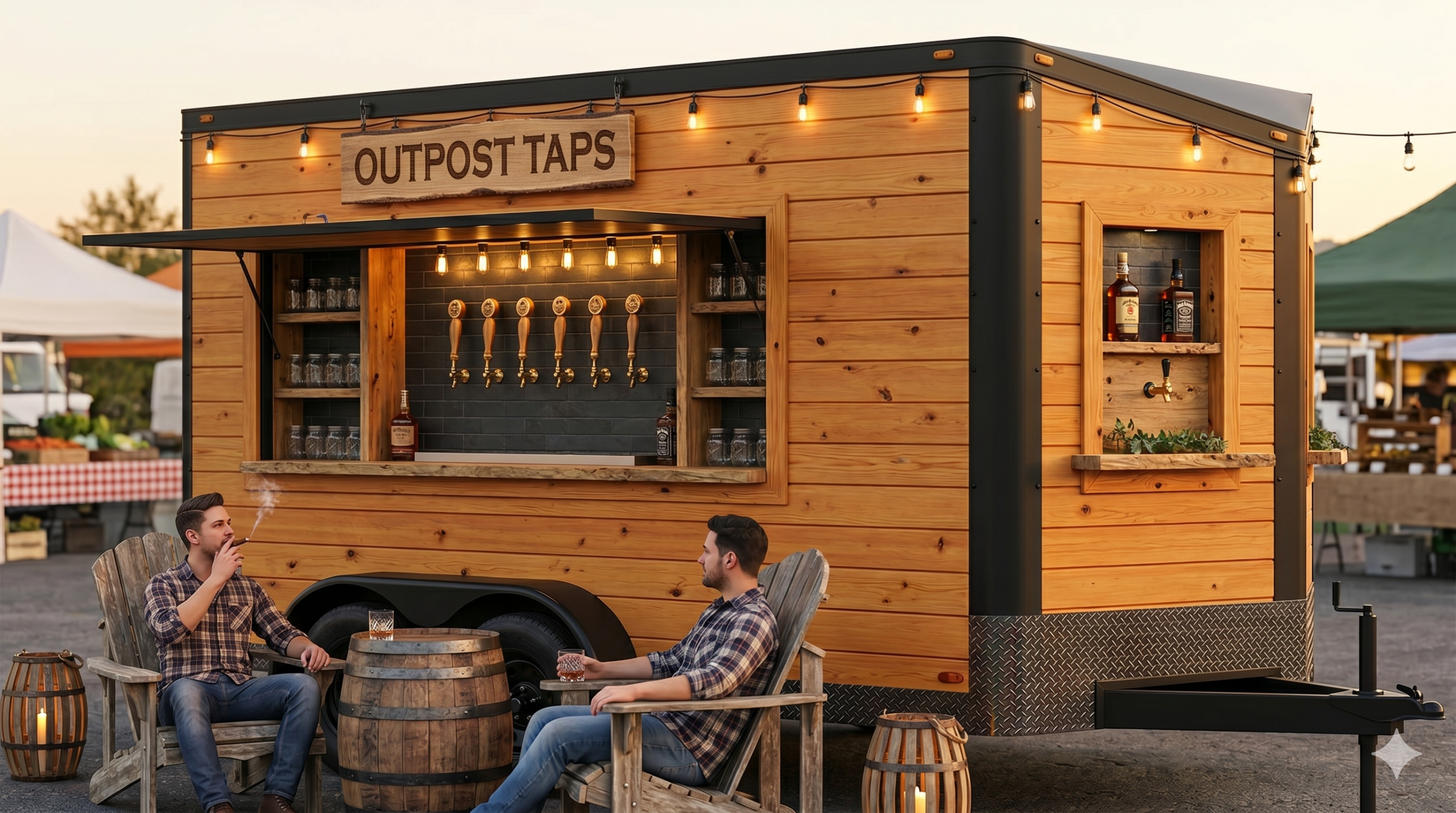 On Tap Trailers draft tap system